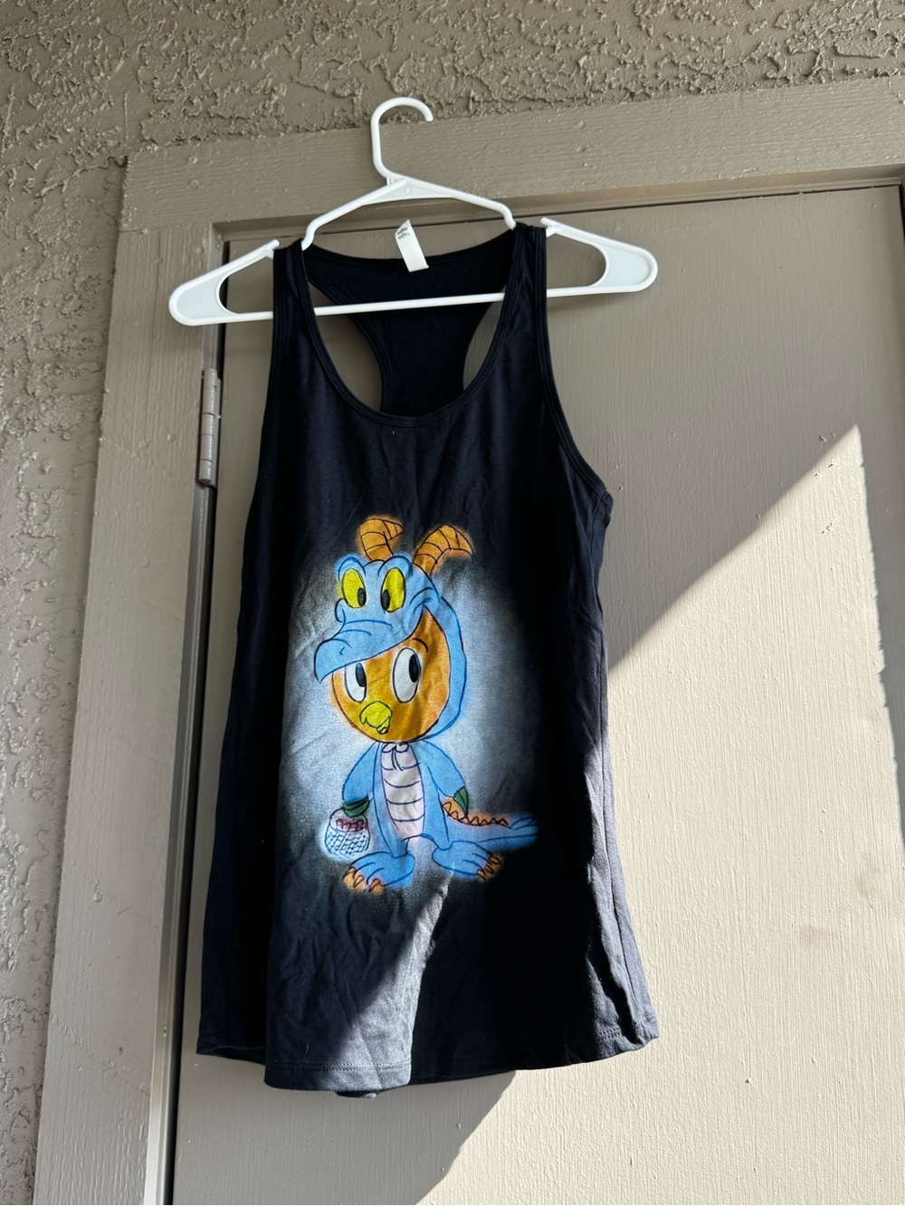 Figment and Orange Bird Etsy Custom M Tank